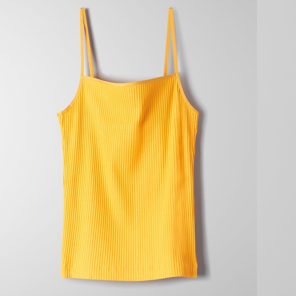 Wilfred Laciann Tank- Yellow
